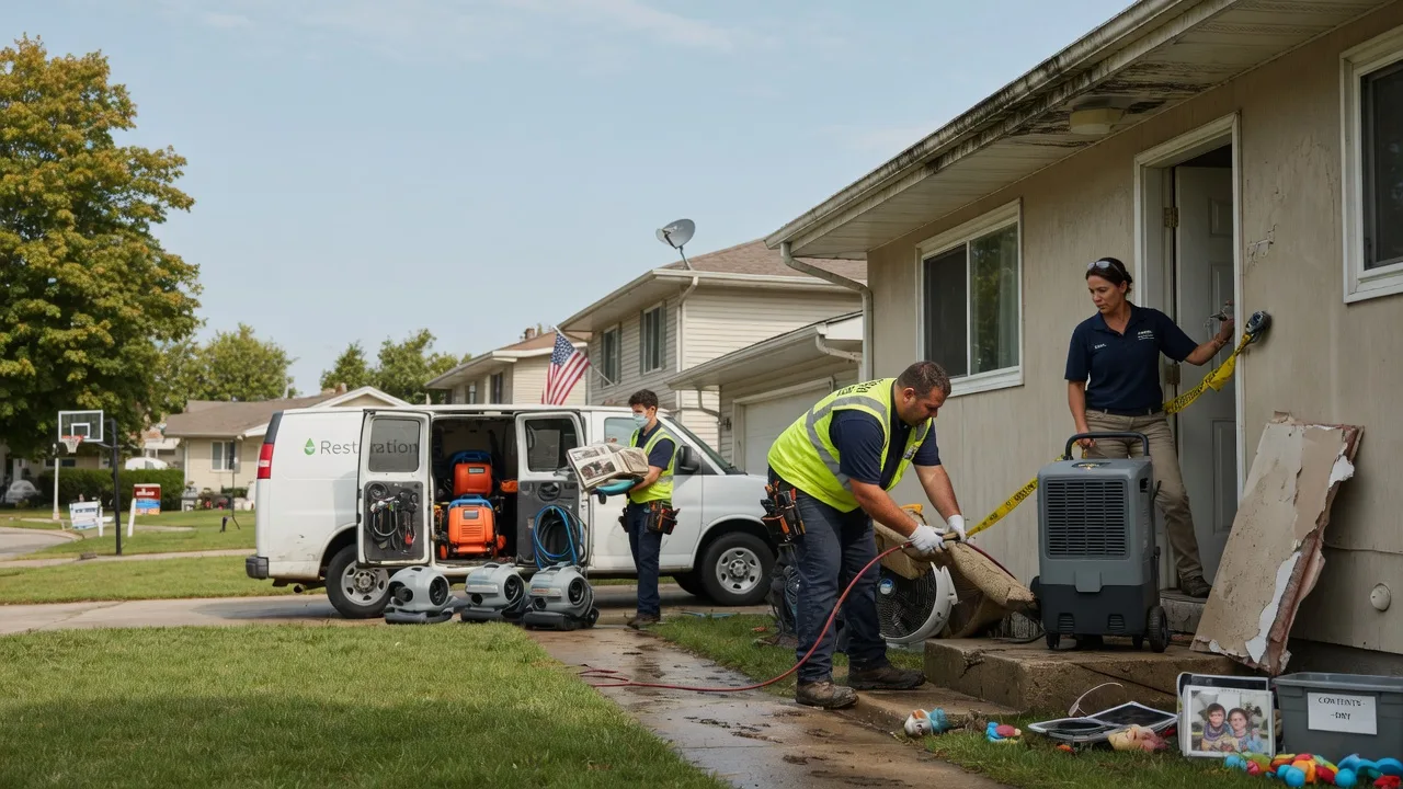 Water Damage Restoration in Apex, NC near me